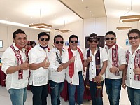 Korem Sihombing with Andi Situmorang GerhanaTrio Arsyad Brutu Martinus Hutasoit