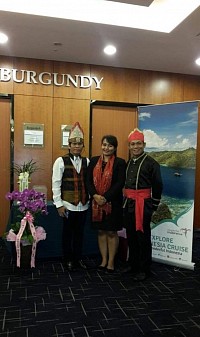 Foto saat jadi duta music Indonesia Daegu Korea Selatan